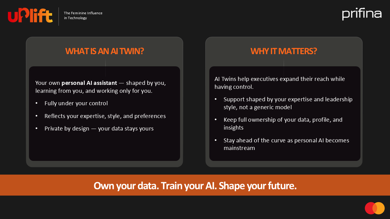 Uplift 2025 AI Twin access card